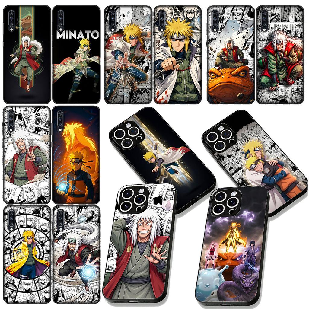 Jiraiya Naruto Namikaze Minato Phone Case for Samsung Galaxy S22 S21 S20 FE Ultra Plus A35 A36 A37 A33 A34 A04 A71 Soft Cover