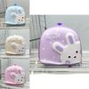 Cute Cartoon Rabbit Eva Backpack For Girls Trendy Outdoor School Snacks Bag