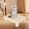 Pet Cat Litter Mat Trapping for Bathroom Lavatory Indoor Cats Coffee