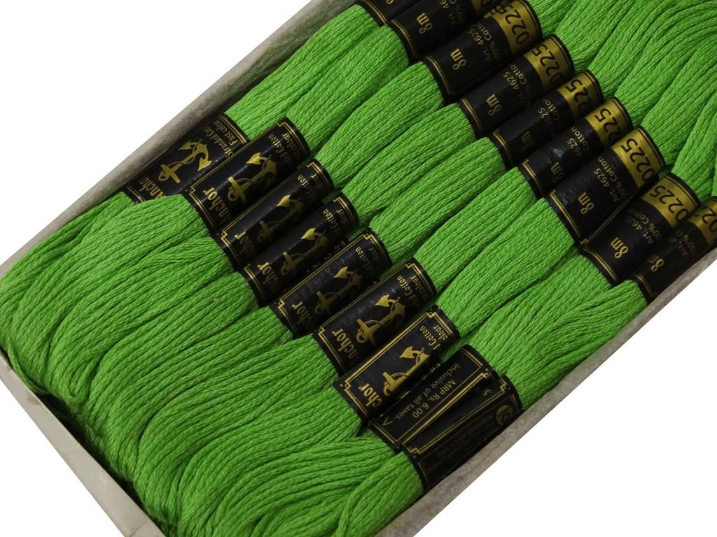 IBA Indianbeautifulart Твердые ручные стежки Швейные мотки Многожильные хлопчатобумажные нитки для вышивания