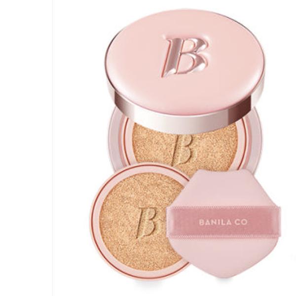 BANILA CO Essence Skin Pink Cushion 12g + 12g Refill 4 Colors