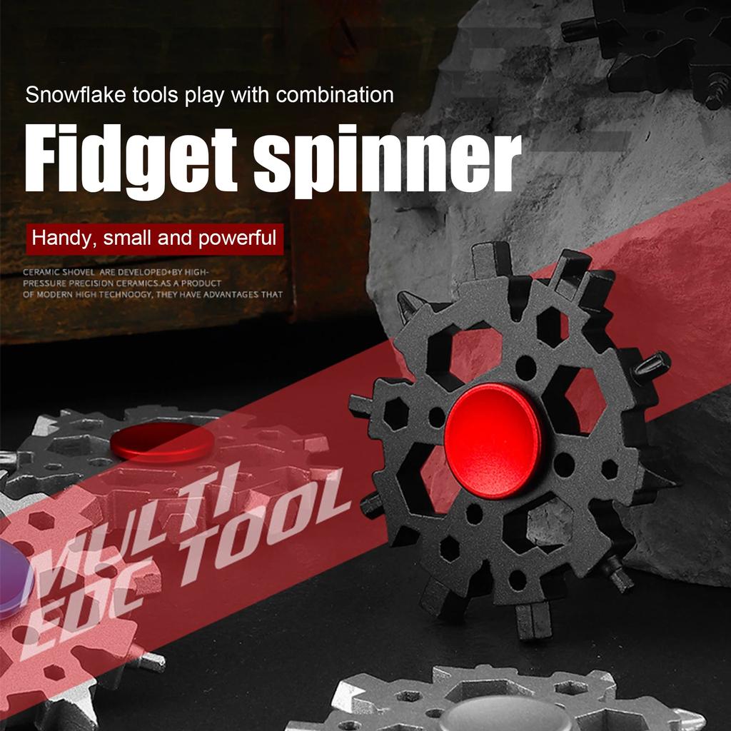 Инструменты для ремонта автомобильного гаечного ключа 23 в 1, гаечный ключ-снежинка, отвертка, карманный инструмент для обслуживания велосипеда, портативные гаджеты