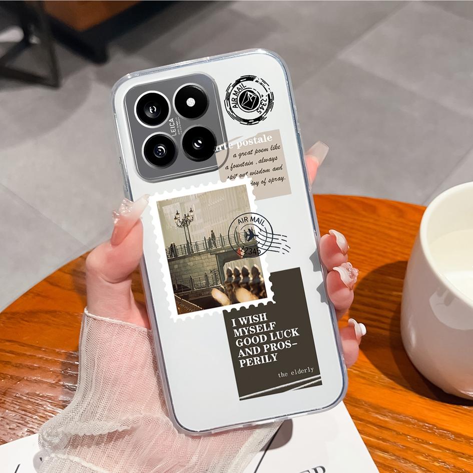 Для Xiaomi Poco X6 C50 C51 F5 X6 Pro Чехлы-накладки на заднюю панель «Красивая девушка-космонавт» Прозрачная мягкая силиконовая защита для экрана Модные сумки для телефонов Корпус для Xiaomi