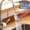 Filter ABS Plastic Water Saving 360 Degree Aerator Kitchen Faucet Extender Faucet Nozzle Swivel Tap