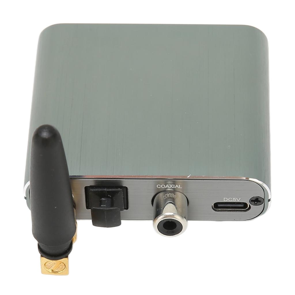 Bluetooth 5.2 Приемник Низкая Задержка AUX Оптический Коаксиальный Выход Поддержка Кодека APTX Беспроводной Музыкальный Адапте