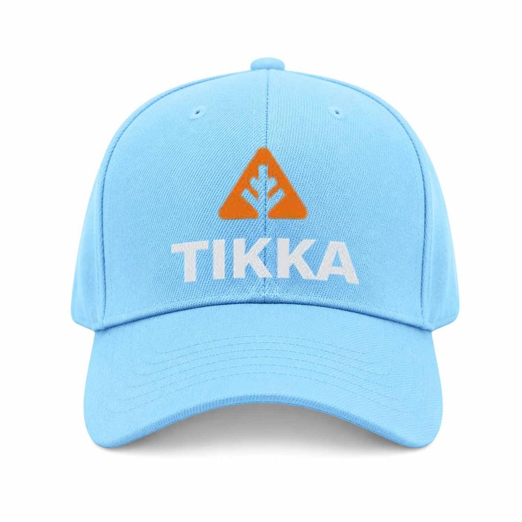 Регулируемая Классическая Бейсболка С Логотипом Tikka Защита от Солнца Утиный Клюв Дышащая Удобная Несколько Цветов