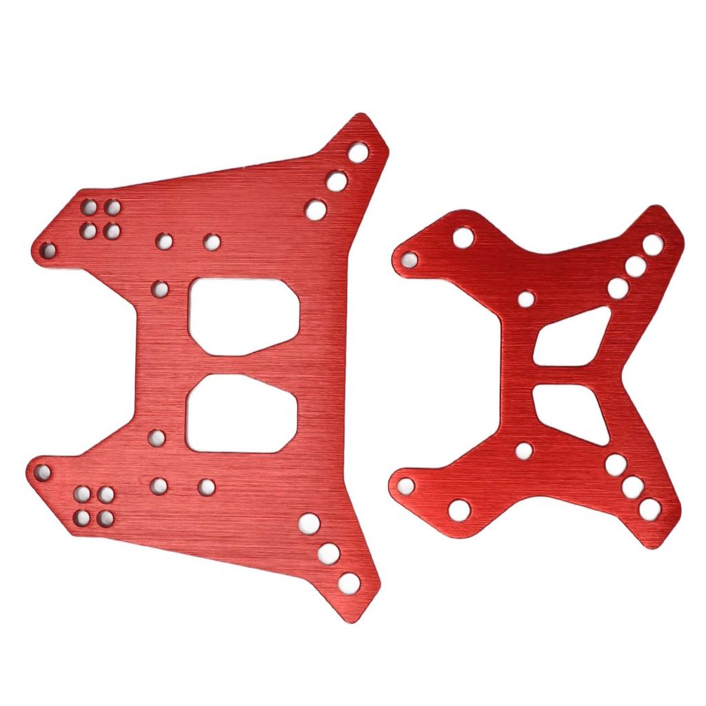 RC Front Rear Shock Tower for ARRMA 17 18 Car Aluminum Alloy RC Shock Tower Board with Multiple