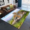 Art Domineering Tiger 3d Print Carpets For Living Room Bedroom Decor Carpet Soft Home Bedside Floor Mat Play Area Rugs Carpet
