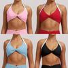 Nude Feel Yoga Bra With Removable Pads For Running And Fitness In Youth Women