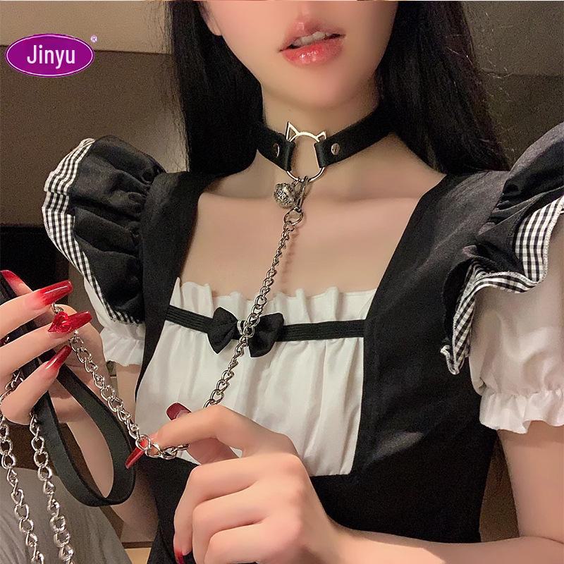 Нижнее белье Jinyu SM Bell Collar - аксессуары для взрослых ролевых игр для женщин