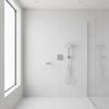 Handheld Shower Head Single-Key Stop Handheld Shower Head Set Adjustable Angle Easy Installation