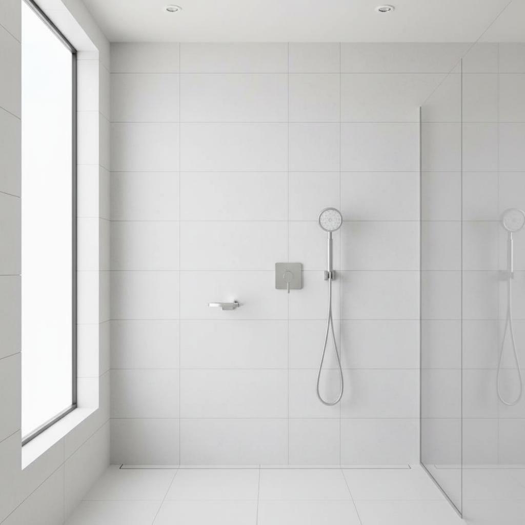 Handheld Shower Head Single-Key Stop Handheld Shower Head Set Adjustable Angle Easy Installation