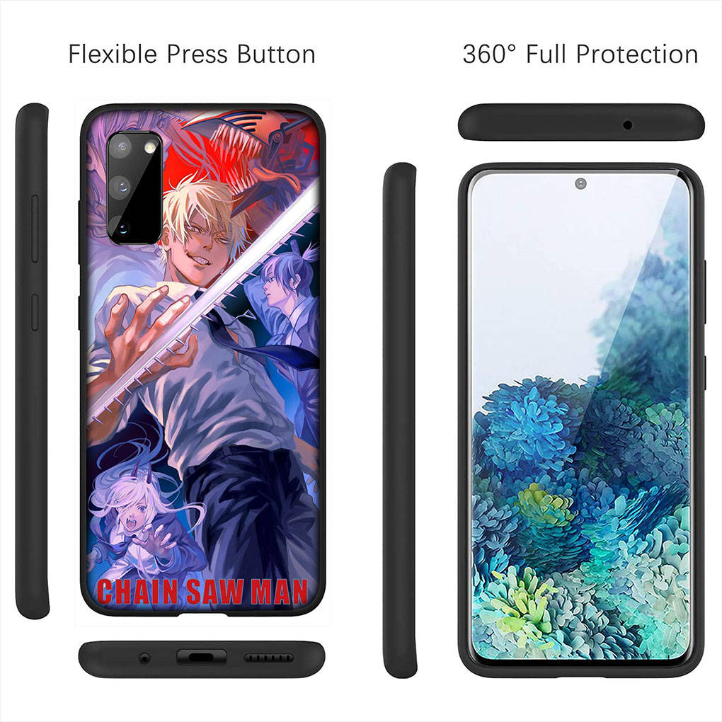 Для iPhone 16 15 Xiaomi Redmi Note 14 13 12 11 Pro Max X 16e Samsung Galaxy S25 S24 S23 Moto OPPO Huawei Tatsuki Fujimoto Chainsaw Man Gir Phone Case