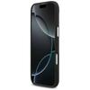 Karl Lagerfeld FW Grained Karl & Choupette Heads Pins & Logo iPhone Air Case Black