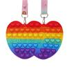 Push  Toy Pendant Bag ,Bubble  Toy Stress Relief Toys For Adult Kids