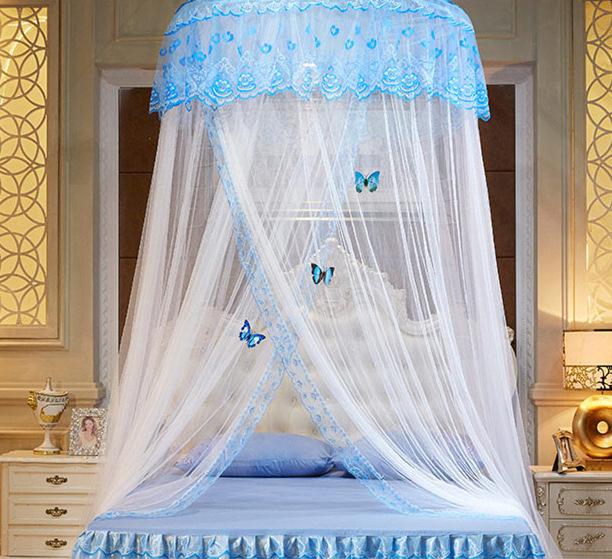 Противомоскитная сетка с балдахином для двуспальных кроватей, палатка с репеллентом от насекомых, отклонение от насекомых, занавеска для кровати с балдахином, палатка для кровати