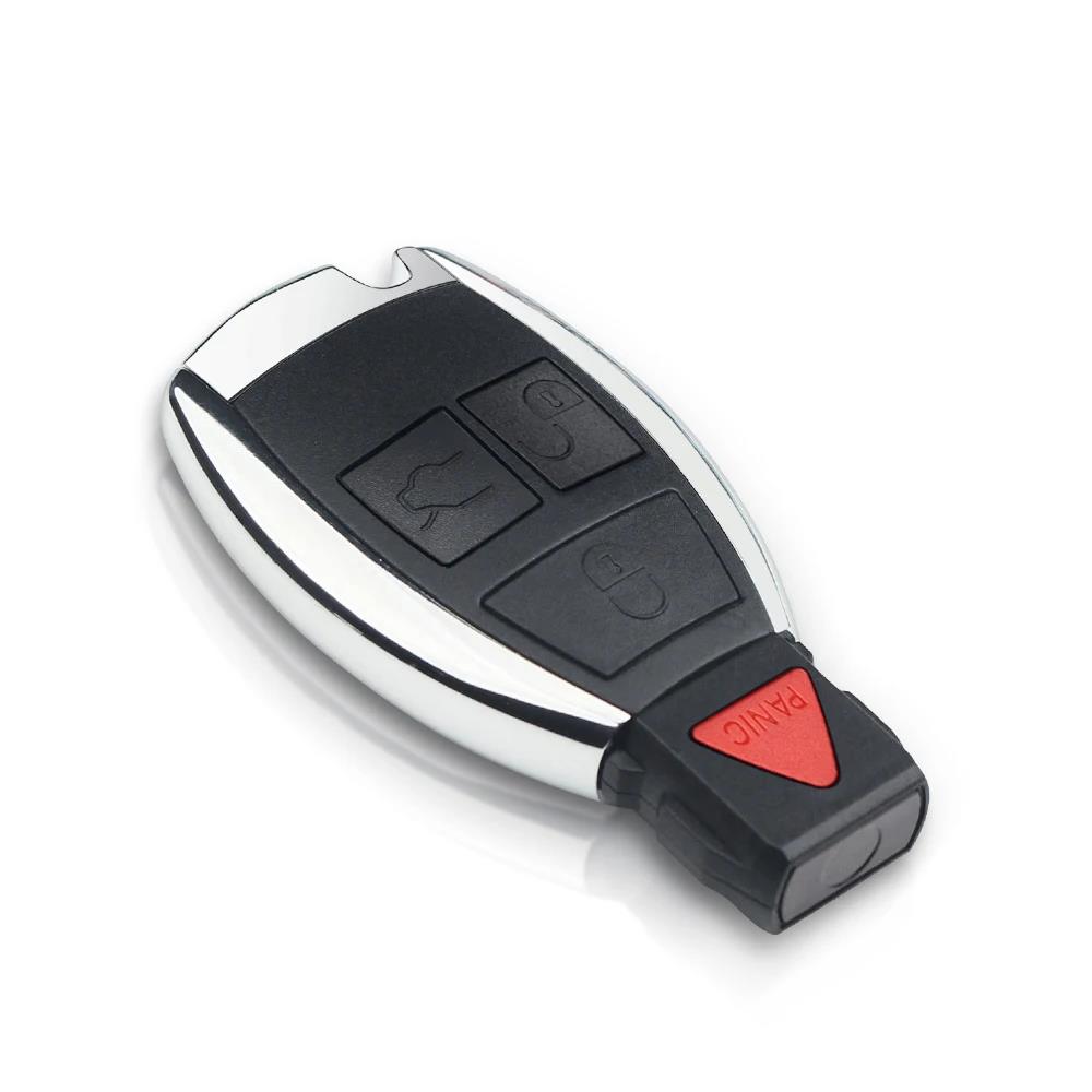KEYYOU Smart Car Remote Key Case Fob Shell For Mercedes Benz MB C E Class 2001-2007 ML 2005-2010 S SL SLK CLK AMG 2/3/4 Buttons