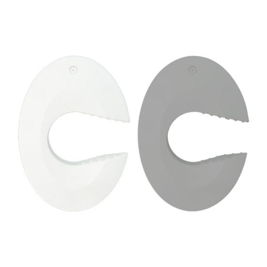 2/4 шт. Детский защитный дверной блок C-образной формы с противоскользящими полосками, многофункциональный дверной стопор, легкий