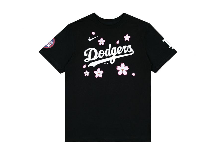Такаси Мураками x MLB Мировой тур Токио Серия 2025 Сёхэй Отани Dodgers Футболка с коротким рукавом SS