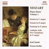 CD ВОЛЬФГАНГ АМАДЕЙ МОЦАРТ - Фортепианные дуэты Том 1 8553518 Naxos 2000 Европа ObiКлассика Б/У