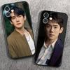 Чехол для телефона корейской знаменитости Ю Ён Сока для iPhone 17 Air 16 15 14 13 Pro Max 11 12 Черный силиконовый чехол