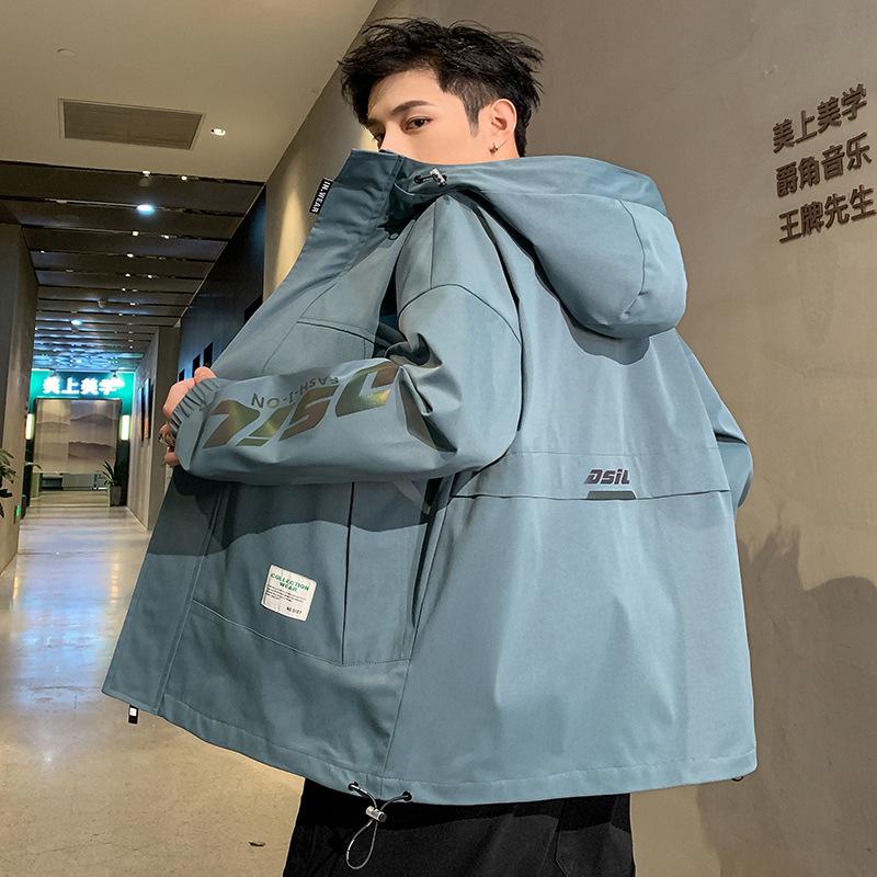 Куртка Мужская куртка Весна Осень Зима Новый стиль Плюшевая мужская одежда Красивые куртки Мальчики Повседневные топы