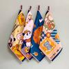 Baby Towel Soft Skin-touch 4-layer Comfortable Non-Irritating Cleaning Skin Cotton Various Prints Face Towel for Kindergarten