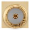 10PCS Copper SMA Female Connector 50 Ohm Impedance Gold Plated PCB Mount Connector 1.6mm Clip Edge RF Connector