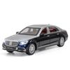 1:24 Scale Benz S600 Alloy Luxury Car Model, Diecasts Metal Toy Vehicles, Car Model with High Simulation Sound and Light Children Gift