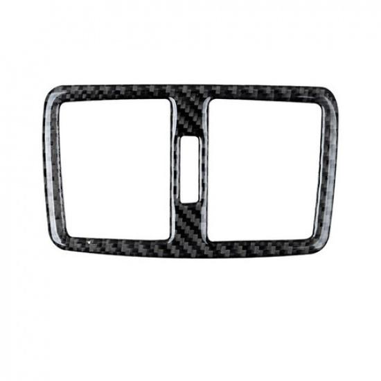 Carbon Fiber Interior Rear Air Vent Outlet Cover Trim For BMW X1 F48 2016-18
