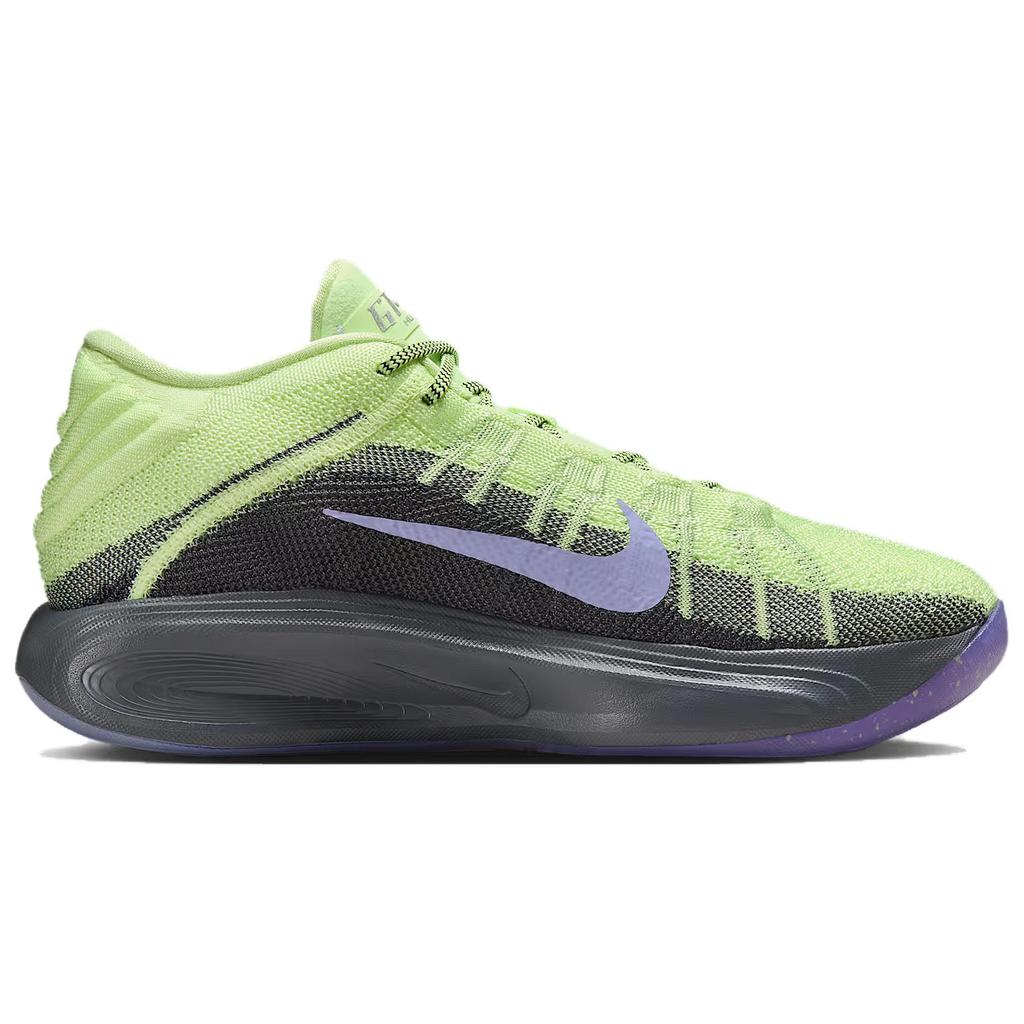 Виктор Вембаньяма x Nike Air Zoom GT Hustle 3 EP Alien Унисекс Кроссовки Зеленый Едва-Вольт Металлик-Серебристый FV5952-700