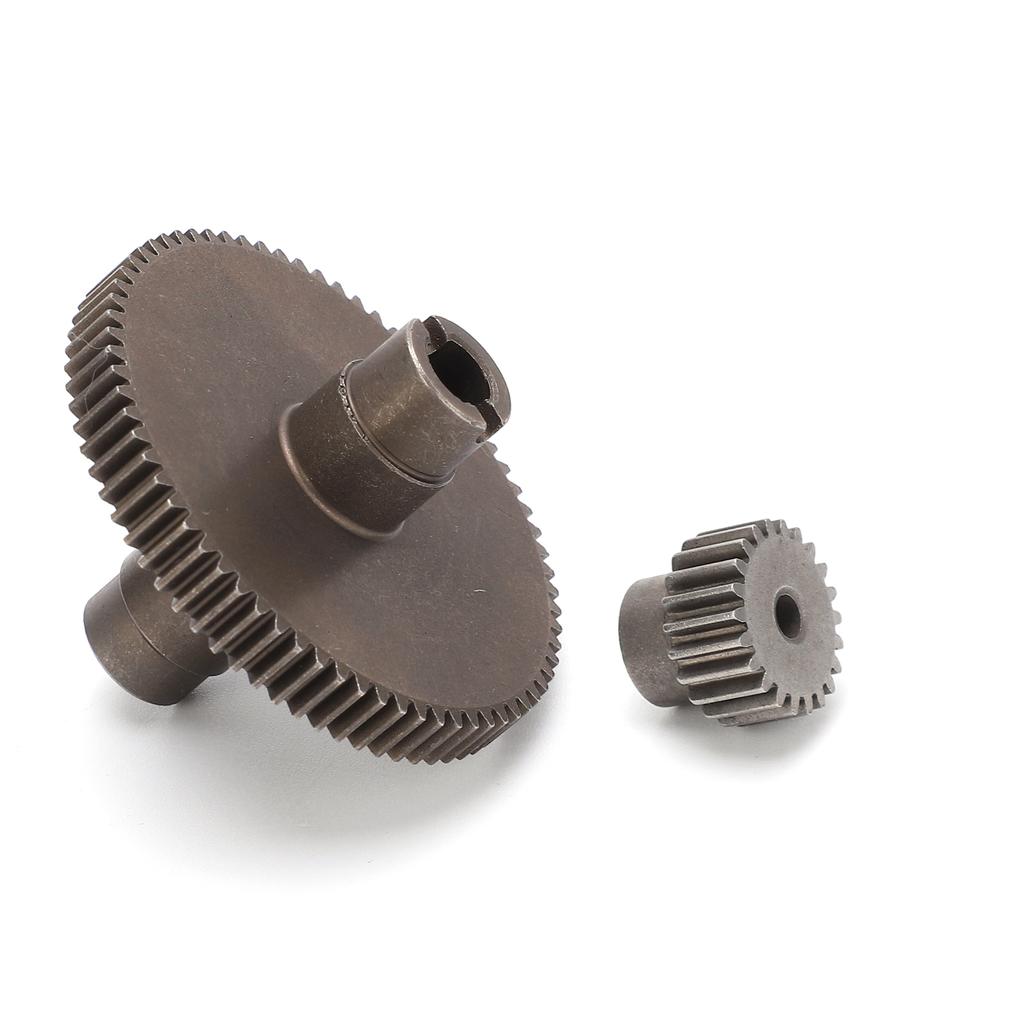 Набор стальных шестерен Металлические детали для апгрейда Запасные аксессуары для радиоуправляемого автомобиля WLtoys 104001 110