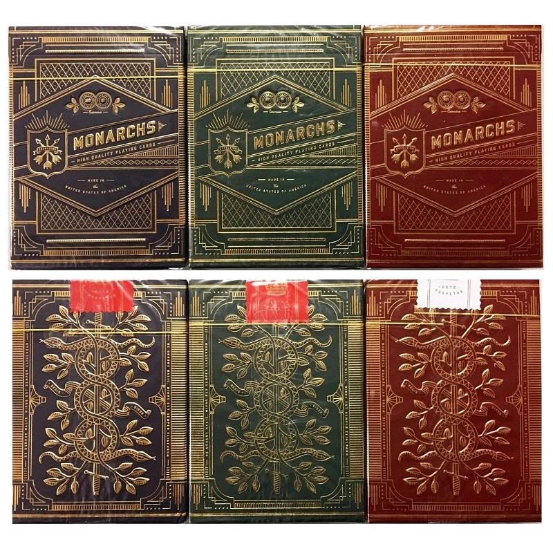 Theory11 Monarch Playing Cards Bicycle Monarchs Deck Poker Size Card Games Magic Tricks