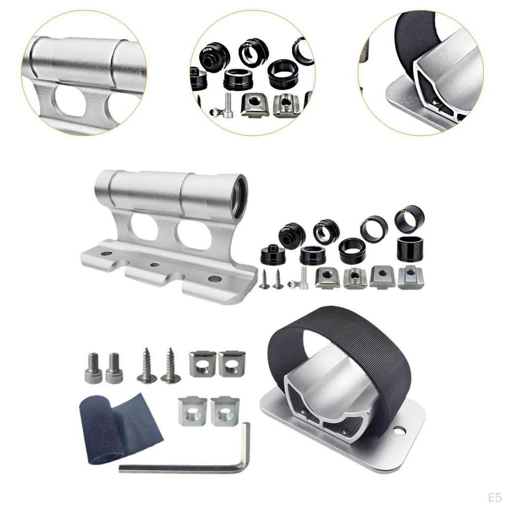 Bike Fork Lock Mount Bicycle Front Bracket Parking Rack Car Roof Carrier Support Aluminum