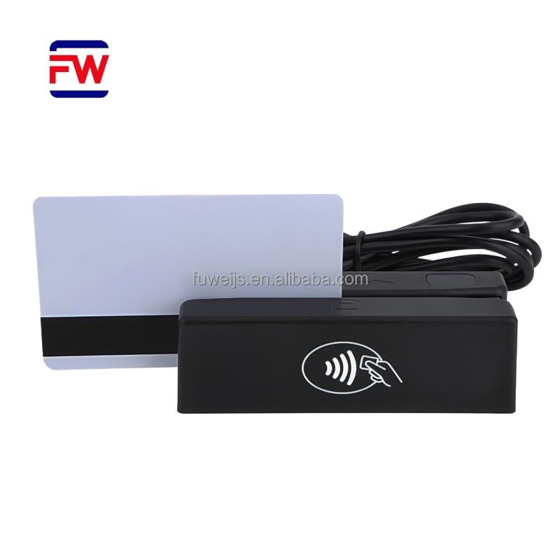 MSR98RF 2-in-1 Magnetic Stripe & RFID 13.56MHz NFC (M1/ISO14443-A/Mifare) Mini Card Reader