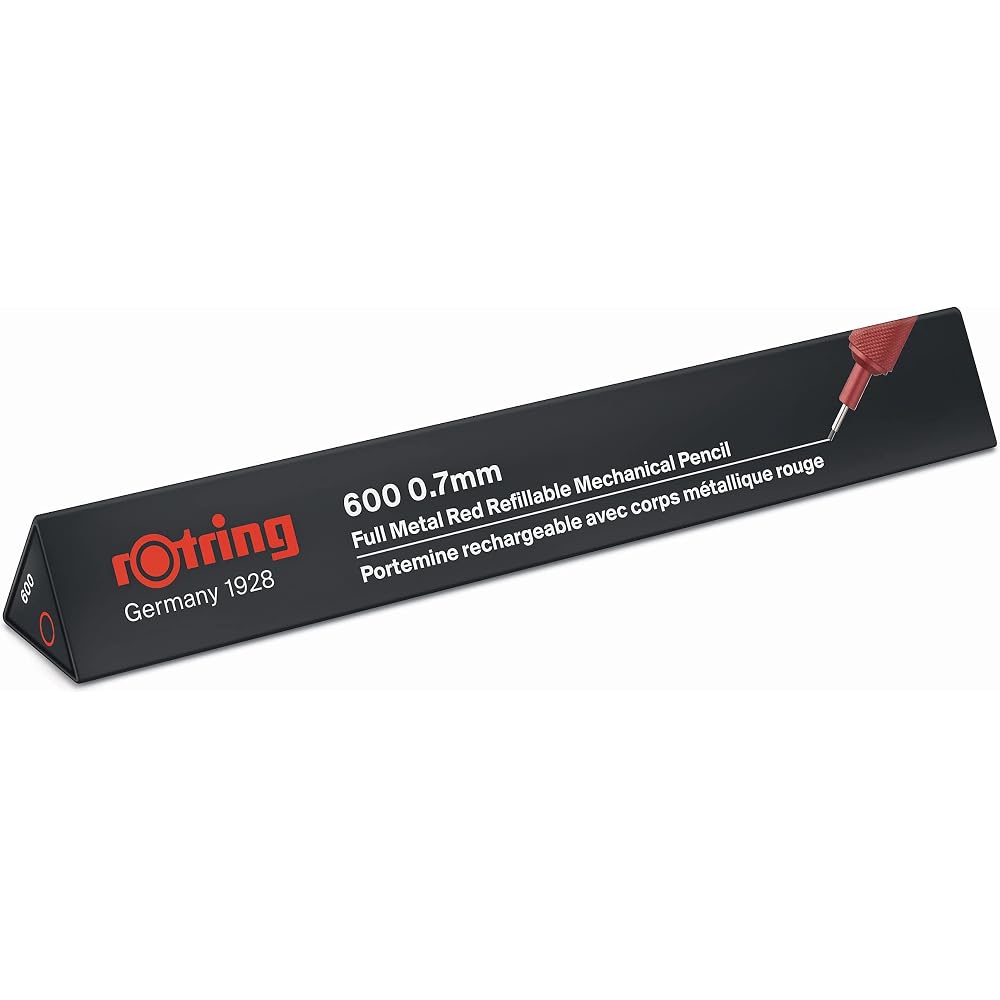 Механический карандаш RotRing Rotling 600 Мареновый Красный 2114265 0,7 мм Стандартный Импортный