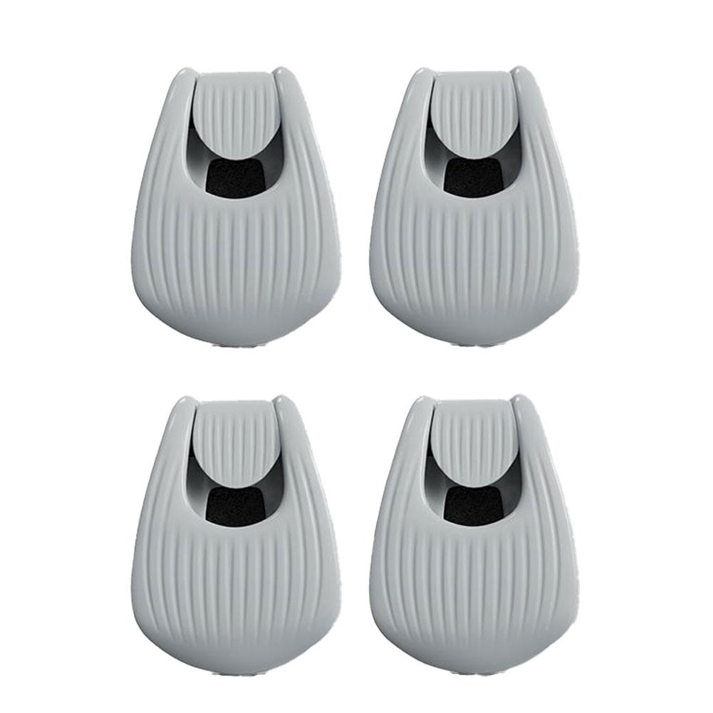 4 шт. Держатель для удочки - Портативные разборные зажимы для удочки для земли/автомобиля/стены/пляжа, Автоматически фиксирующийся ремешок-держатель для удочек