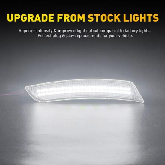 LED Side Marker Lights Front&Rear Lamp for Chevy Camaro LS LT SS ZL1 2016- V