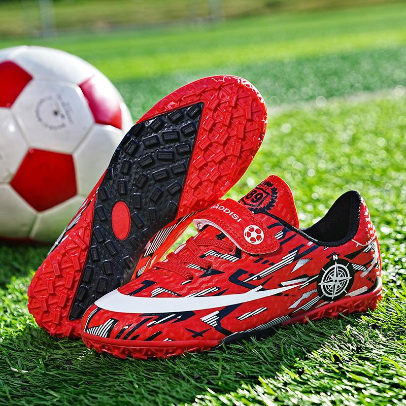 Spring and Autumn Boys Competition Training Football Shoes Middle and Older Children Running Sneakers Elementary School Students