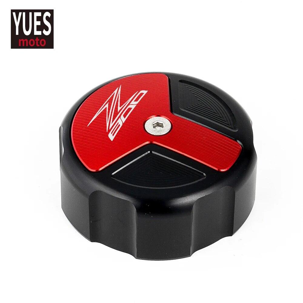 Motorcycle Accessories CNC Front & Rear Brake Fluid Cylinder Master Reservoir Cover Cap For KAWASAKI Z800 2013 2014 2015 2016