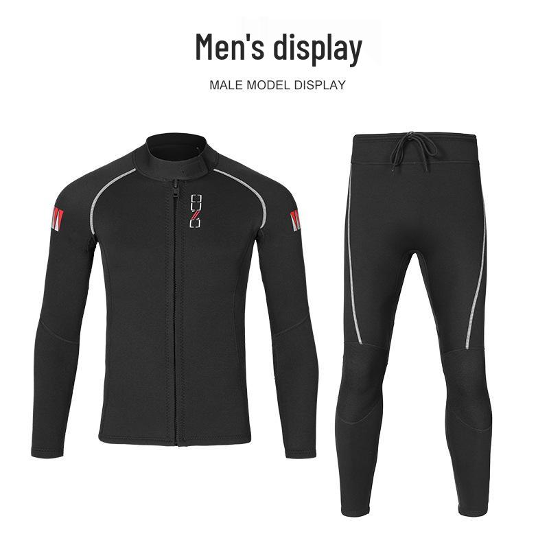 Новый гидрокостюм Ouzo с разделением 1,5 мм: Унисекс, приталенный крой, защита от солнца и тепло, идеально для пар