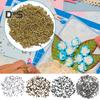 500Pcs Mini Brads Metal Plated Round Paper Fasteners for Paper Craft Scrapbooking DIY Art Handmade Project Decorative Supplies