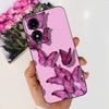 For Motorola Moto G04 4G Case New Astronaut Butterfly Soft Silicone TPU Black Cover For Moto G04s Moto E14 4G 6.56" Phone Case