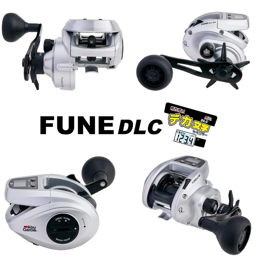 Abu Garcia Fune DLC BG Оффшорная рыбалка Пруд Джиггинг Глубокий Tailba Hairtail Swim Drop Counter HL