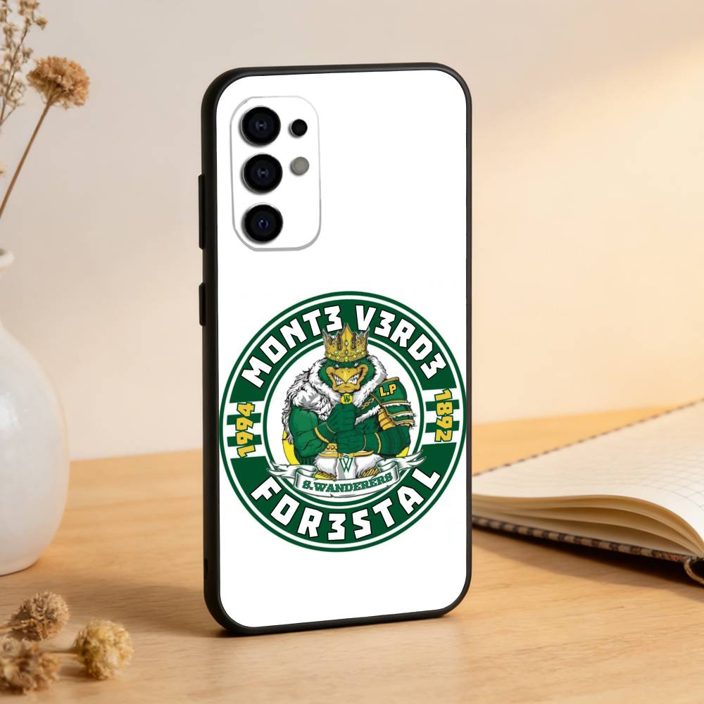 Чехол для телефона S-Santiago W-Wanderers 1892 для Samsung S25,S24,S21,S22,S23,S30,Ultra,S20,Plus,Fe, Мягкий силиконовый черный чехол