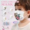 Детские маски, 10 шт., одноразовые 3-слойные защитные маски для лица, пылезащитная маска с растягивающимися ушными петлями