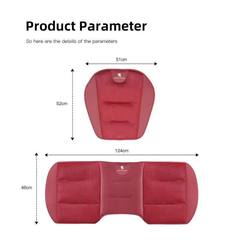 Summer Breathable Car Interior Accessories Seat Covers Cushion For Peugeot 206 307 308 3008 207 208 408 4008 508 5008 2008 301