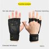 Fingerless Gym Gloves Hand Grips Gloves With Wrist Support For Women And Men - For Crossfit, Gymnastics, Calisthenics, Weight Lifting Pull Up Bar Kett