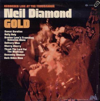LP Пластинка NEIL DIAMOND - Gold 93084 UNI RECORDS 1970 США Рок Б/У