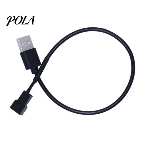 30 см USB-папа к 3-контактному адаптерному кабелю для ПК, компьютерного корпуса, вентилятора процессора